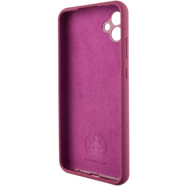 Чохол для Samsung Galaxy A04e Бордовий Silicone Cover Lakshmi Full Camera - Зображення 4