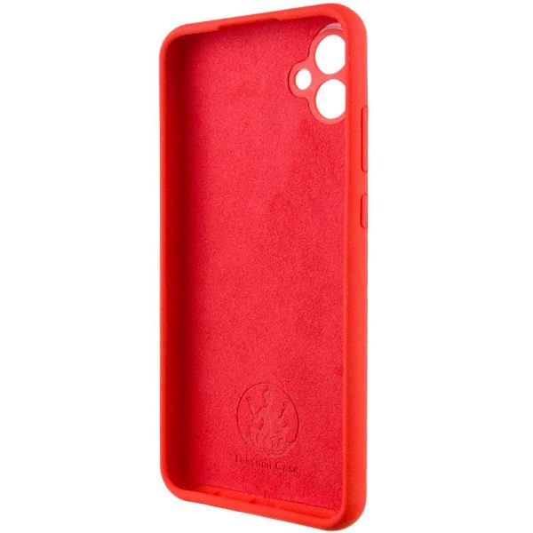 Чохол для Samsung Galaxy A04e Червоний Silicone Cover Lakshmi Full Camera - Зображення 4