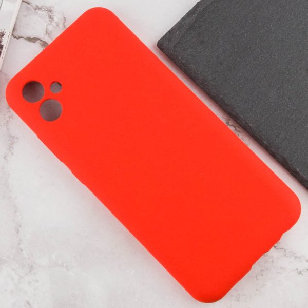 Чохол для Samsung Galaxy A04e Червоний Silicone Cover Lakshmi Full Camera - Зображення 5