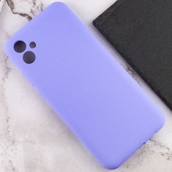 Чохол для Samsung Galaxy A04e Фіолетовий Silicone Cover Lakshmi Full Camera - Зображення 5