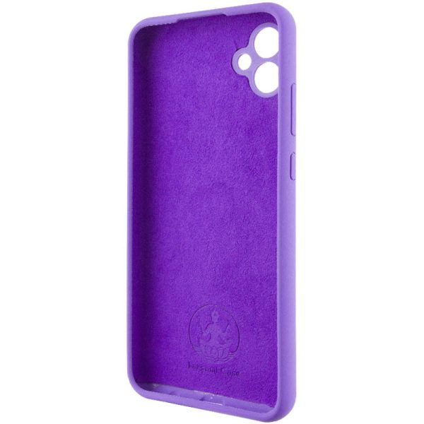 Чохол для Samsung Galaxy A04e Фіолетовий Silicone Cover Lakshmi Full Camera - Зображення 3