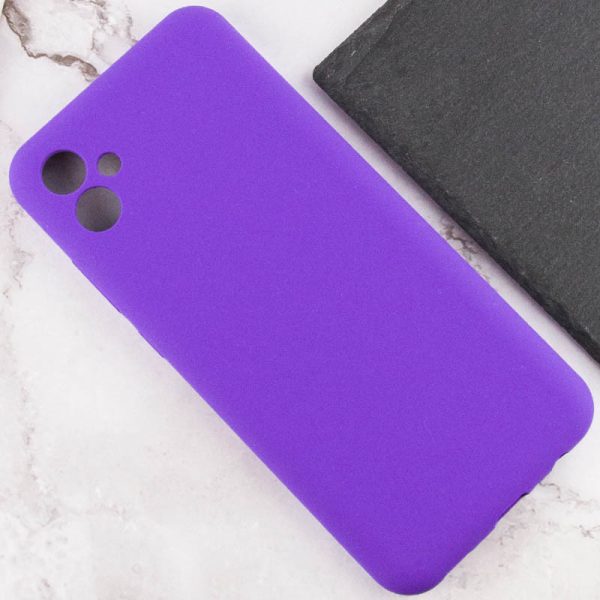 Чохол для Samsung Galaxy A04e Фіолетовий Silicone Cover Lakshmi Full Camera - Зображення 5
