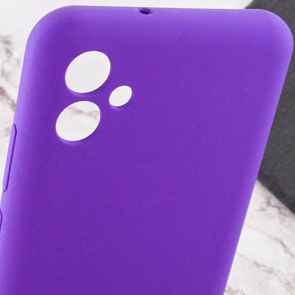 Чохол для Samsung Galaxy A04e Фіолетовий Silicone Cover Lakshmi Full Camera - Зображення 6