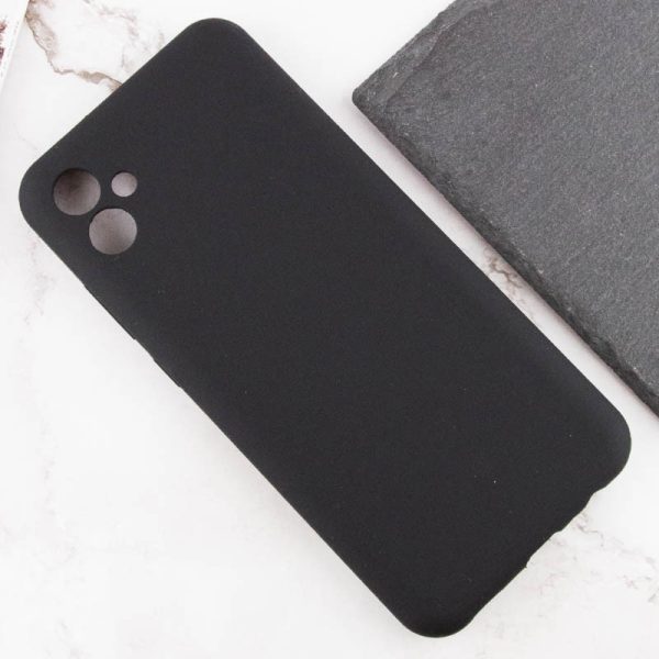 Чохол для Samsung Galaxy A04e Чорний Silicone Cover Lakshmi Full Camera - Зображення 5