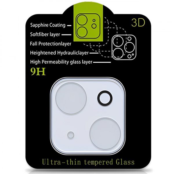 Захисне скло для iPhone 14 / 14 Plus на камеру Full Block