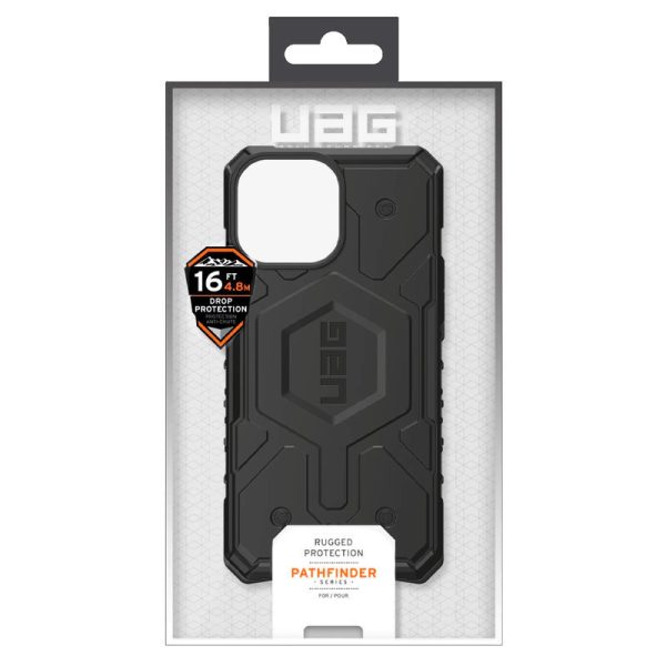 Ударостійкий чохол для Apple iPhone 14 Pro Max Чорний UAG Pathfinder with MagSafe - Зображення 6