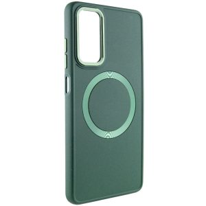 Чохол для Samsung Galaxy A25 5G Зелений Bonbon Metal Style with MagSafe
