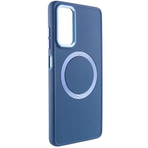 Чохол для Samsung Galaxy A25 5G Синій Bonbon Metal Style with MagSafe