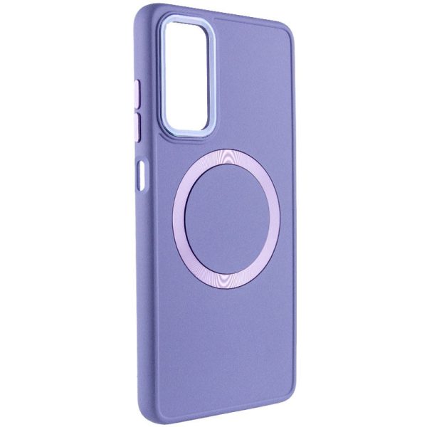 Чохол для Samsung Galaxy A25 5G Фіолетовий Bonbon Metal Style with MagSafe