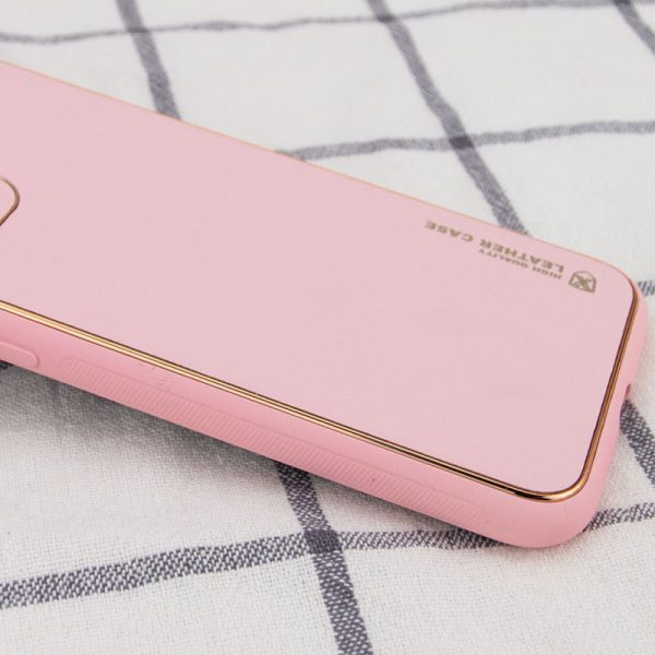Шкіряний чохол для Apple iPhone 14 Plus Рожевий Xshield - Зображення 2