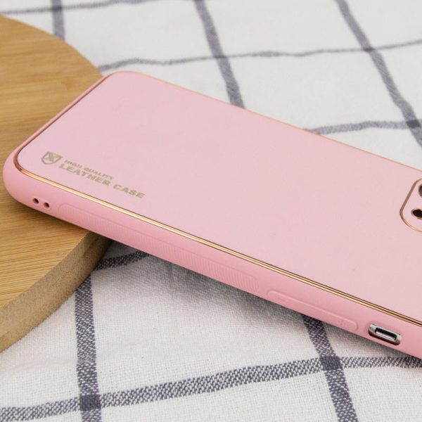 Шкіряний чохол для Apple iPhone 14 Plus Рожевий Xshield - Зображення 3