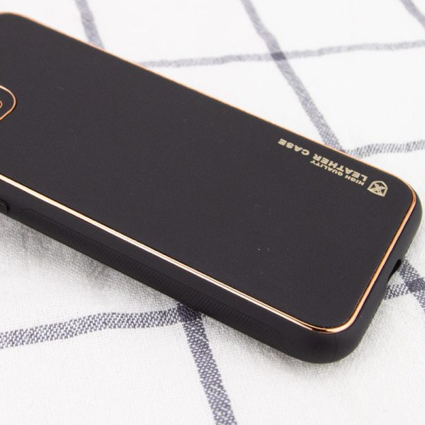 Шкіряний чохол для Apple iPhone 14 Plus Чорний Xshield - Зображення 2