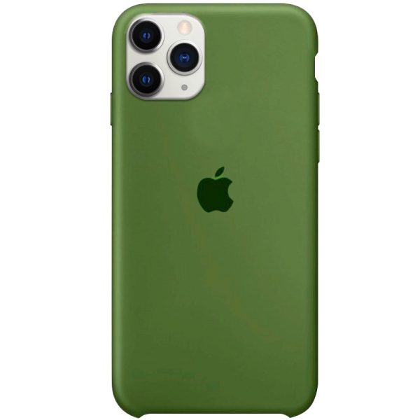 Чохол для iPhone 11 Pro Max Зелений Silicone Case