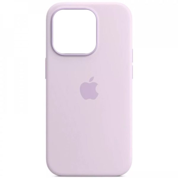 Чохол для iPhone 14 Pro Max Фіолетовий Silicone case full with Magsafe and Animation - Зображення 2