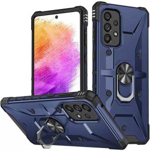 Ударостійкий чохол для Samsung Galaxy A53 5G Синій Pathfinder Ring