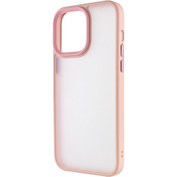 Чохол для iPhone 15 Pro Max Рожевий Metal Buttons - Зображення 3