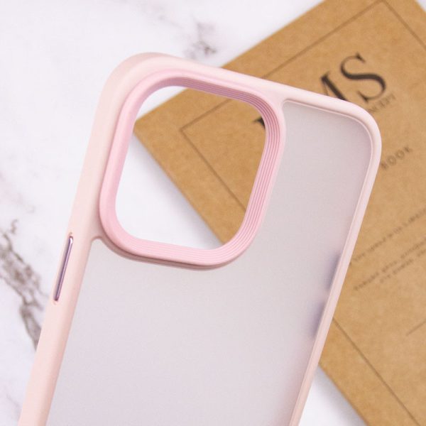Чохол для iPhone 15 Pro Max Рожевий Metal Buttons - Зображення 6