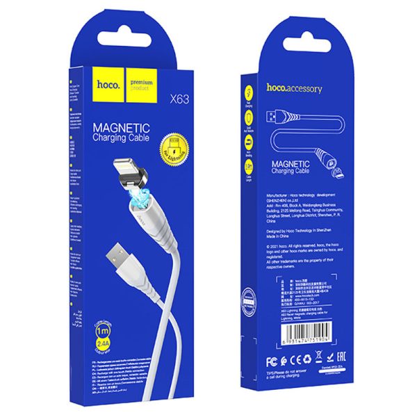 Дата кабель Hoco X63 ""Racer"" USB to Lightning (1m) - Зображення 5