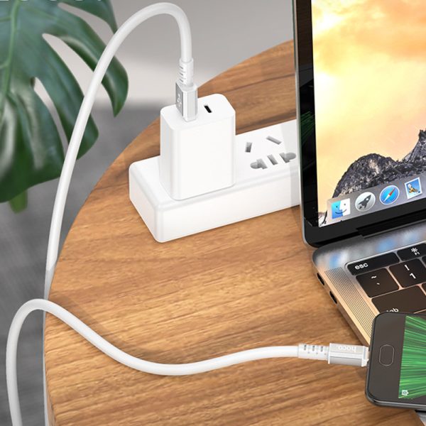 Дата кабель Hoco X85 Strength USB to MicroUSB (1m) - Зображення 5