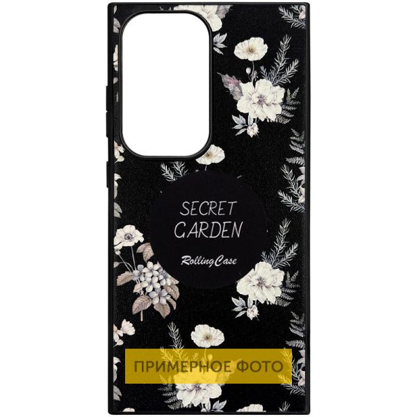 Чохол для Samsung Galaxy A36 5G Чорний Soft Secret Garden
