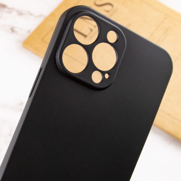 Чохол для iPhone 13 Pro Чорний TPU Epik Чорний Full Camera - Зображення 5