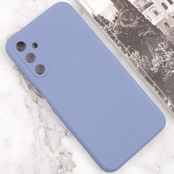 Силіконовий чохол для Samsung Galaxy A24 4G Блакитний Candy Full Camera - Зображення 2