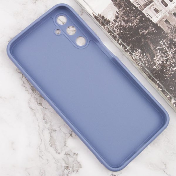 Силіконовий чохол для Samsung Galaxy A24 4G Блакитний Candy Full Camera - Зображення 3