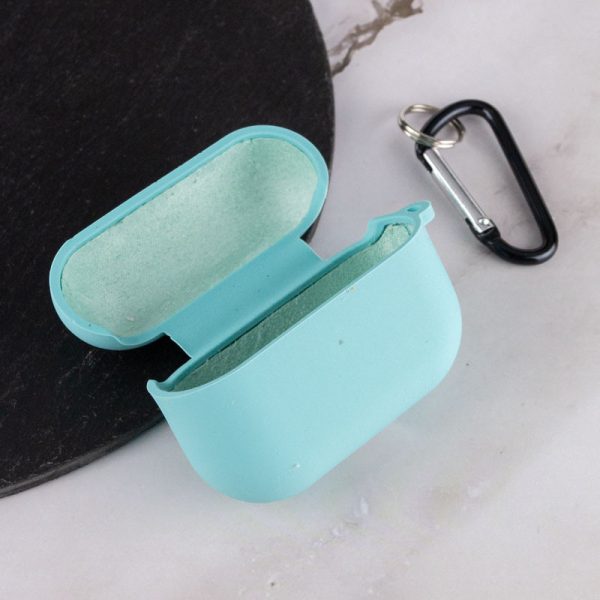 Силіконовий футляр для Airpods Pro з мікрофіброю - Зображення 3