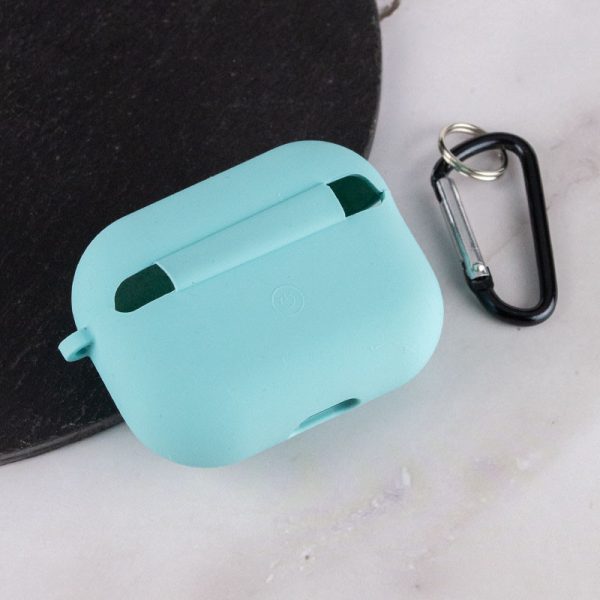 Силіконовий футляр для Airpods Pro з мікрофіброю - Зображення 4