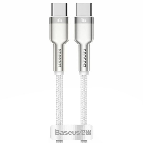 Дата кабель Baseus Cafule Series Metal Type-C to Type-C 100W (1m) (CATJK-C)
