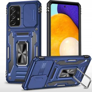 Ударостійкий чохол для Samsung Galaxy A53 5G Синій Camshield Army Ring