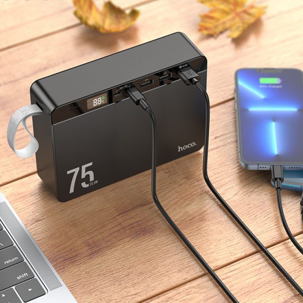 Павербанк Power Bank Hoco J94 Overlord 22.5W 75000 mAh - Зображення 4