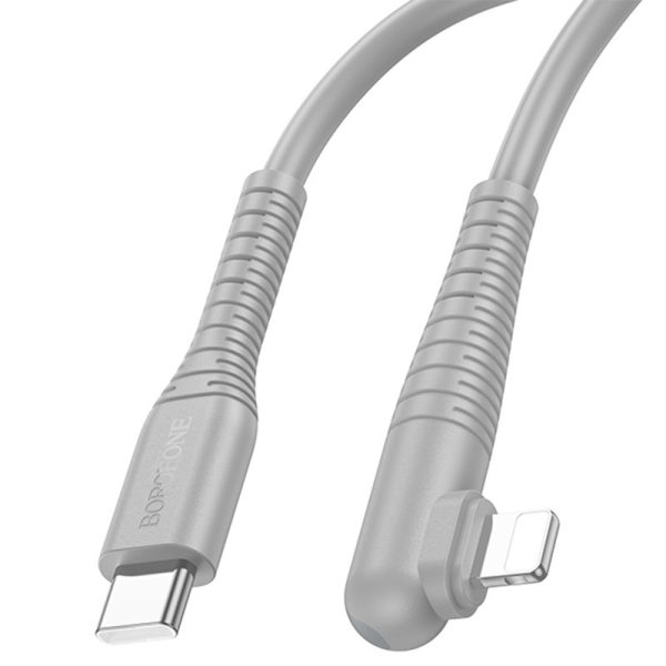 Дата кабель Borofone BX105 Corriente Type-C to Lightning (1m) - Зображення 2
