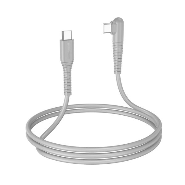 Дата кабель Borofone BX105 Corriente 60W Type-C to Type-C (1m) - Зображення 3