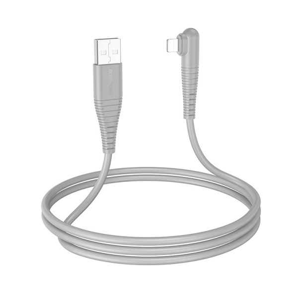 Дата кабель Borofone BX105 Corriente USB to Lightning (1m) - Зображення 3