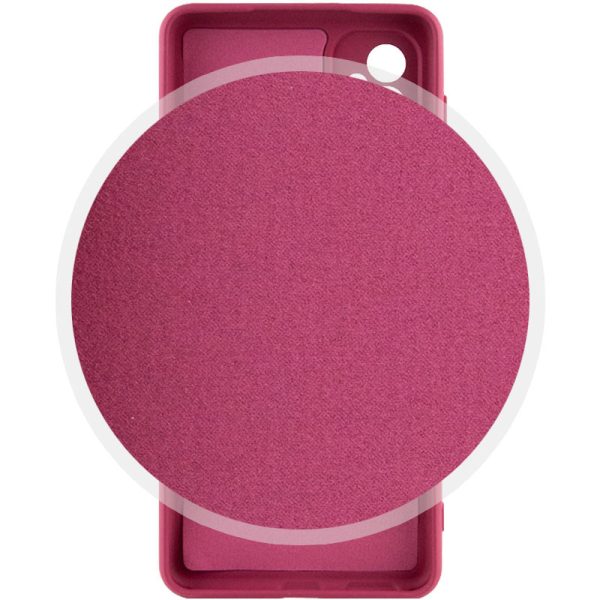 Чохол для Samsung Galaxy M34 5G Бордовий Silicone Cover Lakshmi Full Camera (A) - Зображення 3