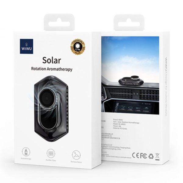 Ароматизатор в машину WIWU Wi-AR002 Solar Rotation Aromatherapy - Зображення 6
