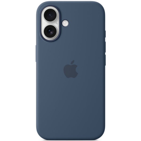 Чохол для iPhone 16 Plus Denim Silicone case full with Magsafe and Animation - Зображення 2