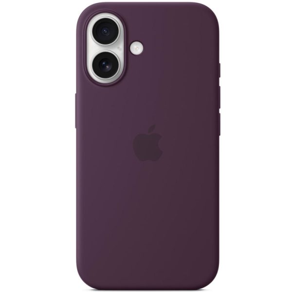 Чохол для iPhone 16 Plus Plum Silicone case full with Magsafe and Animation - Зображення 2