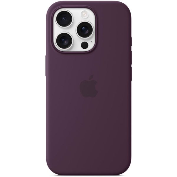 Чохол для iPhone 16 Pro Plum Silicone case full with Magsafe and Animation - Зображення 2