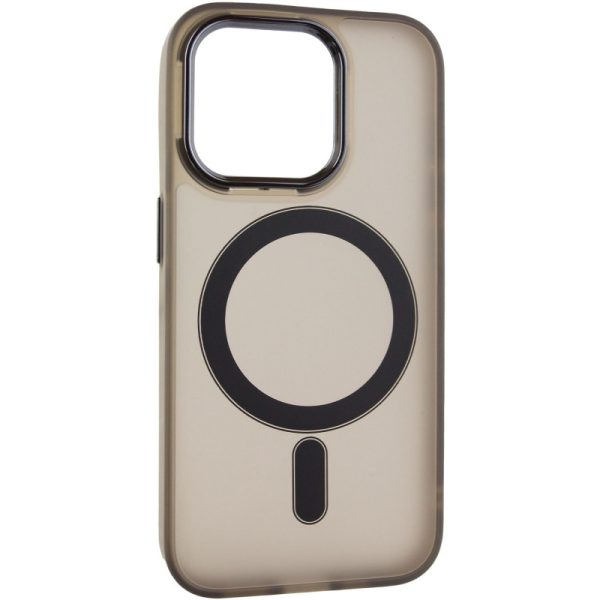Чохол для iPhone 13 Pro Сірий TPU+PC Lily with MagSafe - Зображення 2