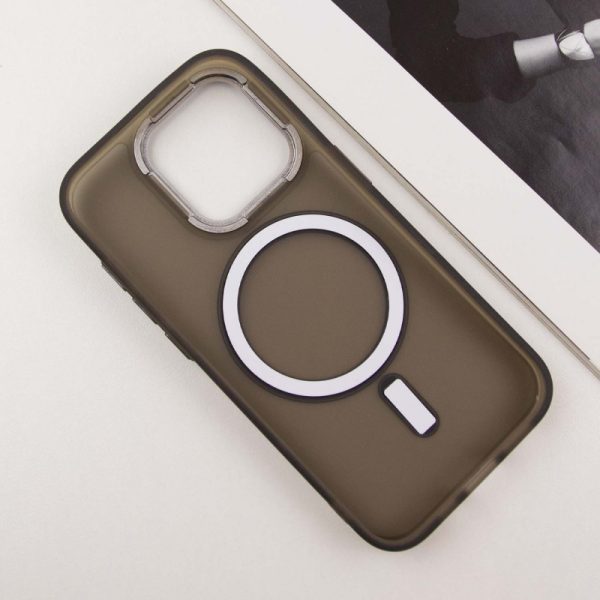 Чохол для iPhone 13 Pro Сірий TPU+PC Lily with MagSafe - Зображення 4