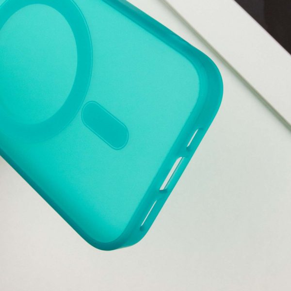 Чохол для iPhone 13 Pro Зелений TPU+PC Lily with MagSafe - Зображення 8