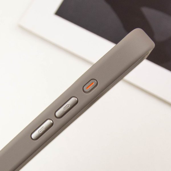 Чохол для iPhone 15 Pro Max Сірий Синійo Skin Friendly Frosted with MagSafe - Зображення 6
