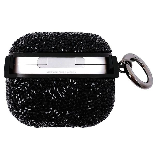 Чохол для навушників AirPods Pro / Airpods Pro 2 Чорний Bling World Rock Diamond - Зображення 3
