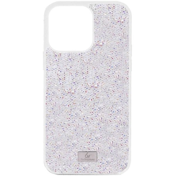 Чохол для iPhone 15 Pro Білий Bling World Rock Diamond