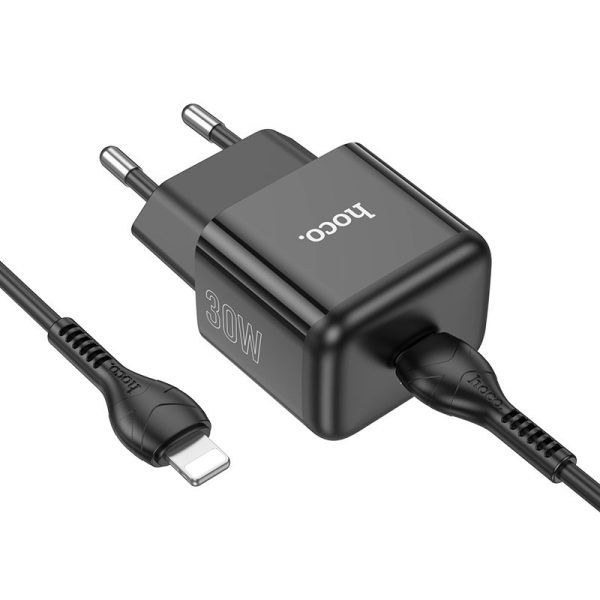 Зарядний пристрій Hoco N32 Glory PD30W Type-C to Lightning - Зображення 3