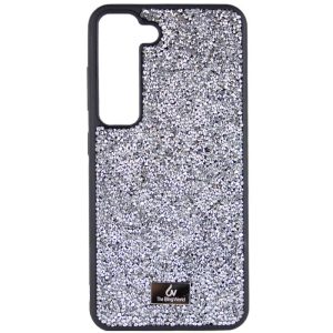 Чохол для Samsung Galaxy S23 Срібний Bling World Rock Diamond