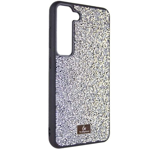 Чохол для Samsung Galaxy S23 Срібний Bling World Rock Diamond - Зображення 2