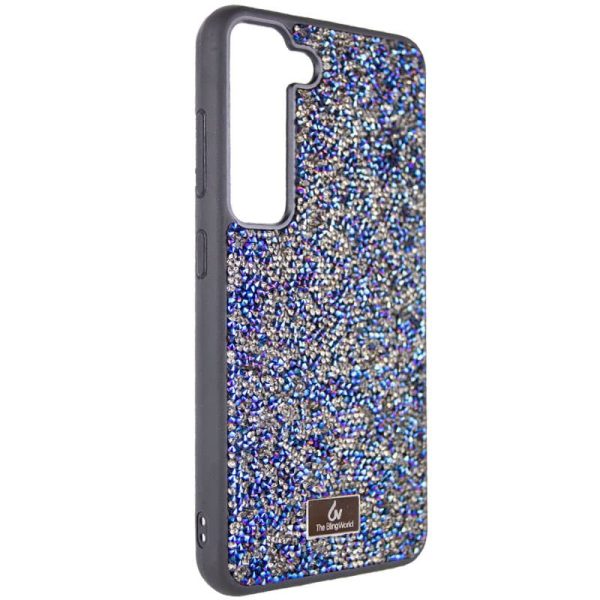 Чохол для Samsung Galaxy S23 Синій Bling World Rock Diamond - Зображення 2